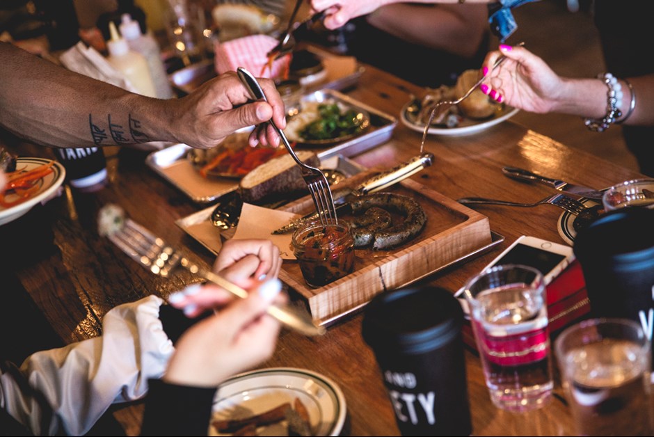 Foodies on Foot in Photographs