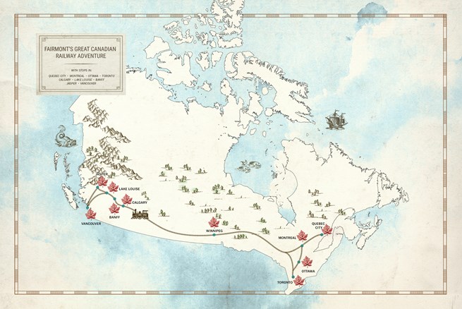 Fairmont&#39;s Great Canadian Railway Adventure