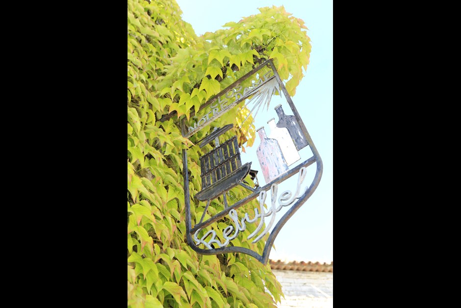 Alain Rebuffel's Clos Notre-Dame sign