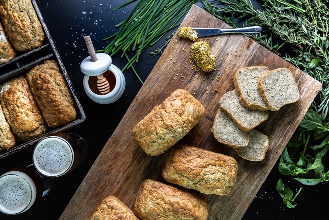 Herbed Beer Bread