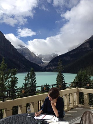 Vows inspired by Lake Louise