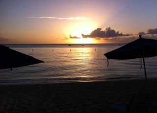 Birthday sunsets in Barbados