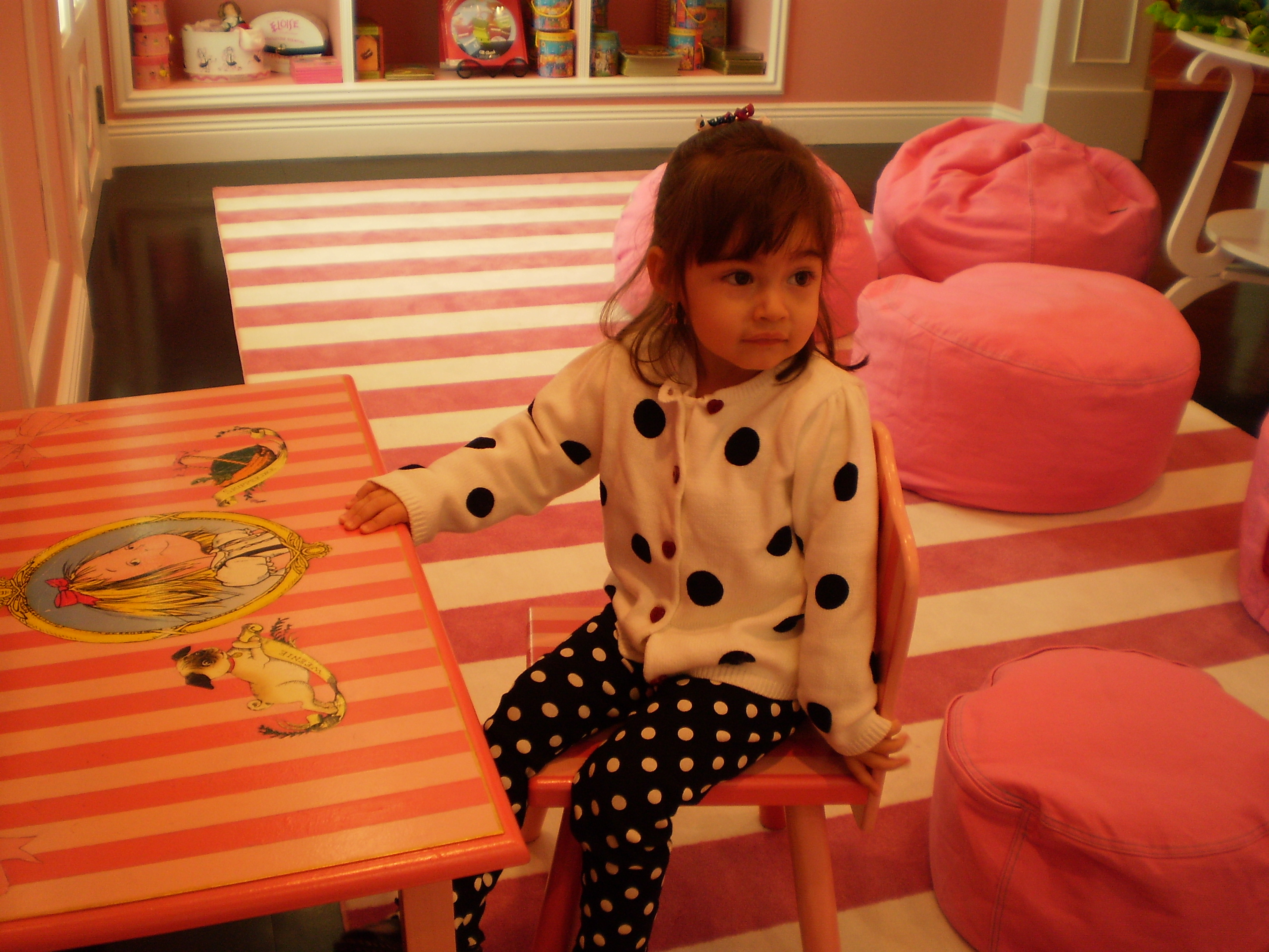 In awe with Eloise at the Plaza