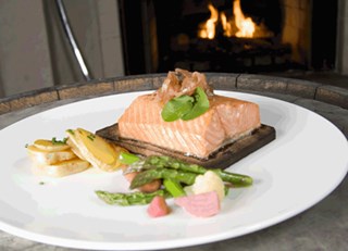 Vincent Stufano&#39;s Cedar Roast Salmon