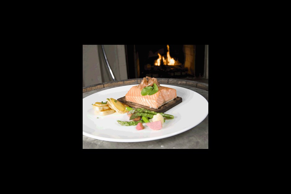 Vincent Stufano's Cedar Roast Salmon