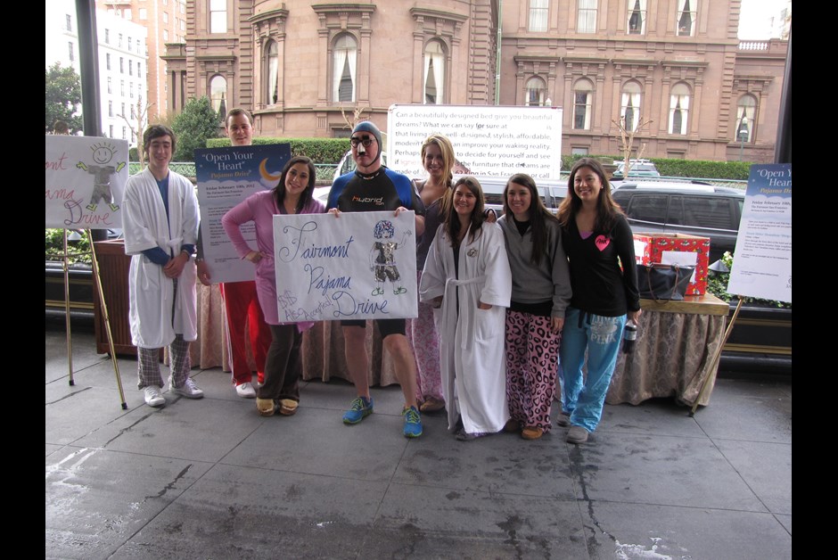 OPERATION PJ - Fairmont Hotels & Resorts of California Create Sweet Dreams