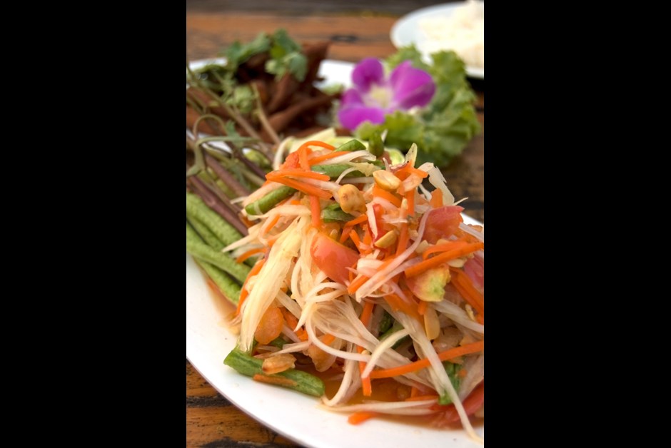 Tonga Room Green Papaya Salad