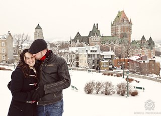 Christmas in Quebec City (photo shoot)