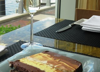 Boston Cream Pie Semi Freddo