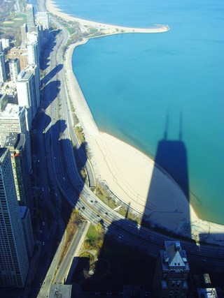 The Shadow of the Hancock Tower