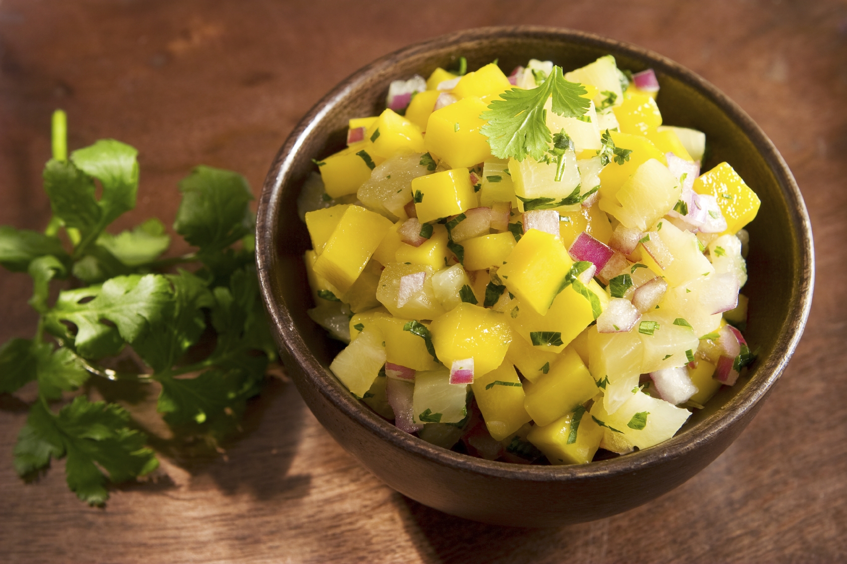 Snapper with a Tropical Fruit Salsa