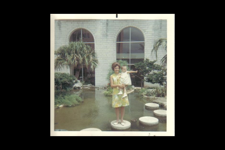 Mom and Dara Bermuda 1968