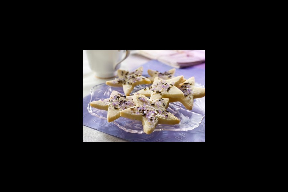 Lavender Mint Shortbread