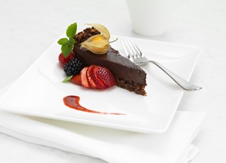 Chocolate Ganache Flan (vegan/gluten free)