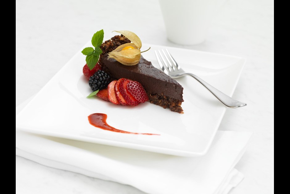 Chocolate Ganache Flan (vegan/gluten free)