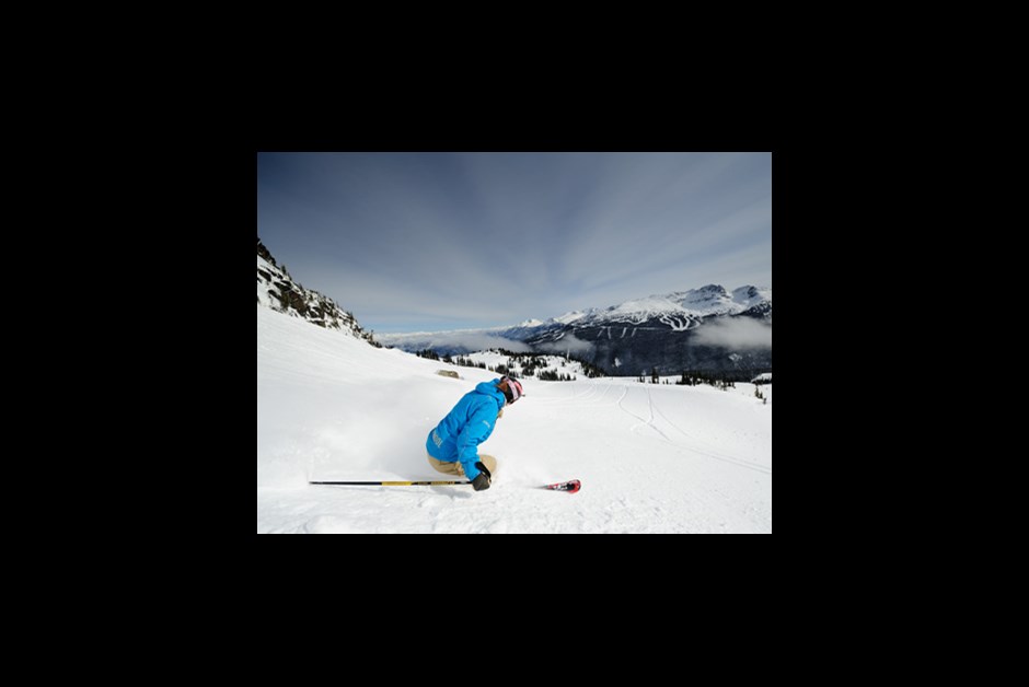 Test the trail named for a legend on the Dave Murray course on Whistler Mountain. Photo: Tourism Whi