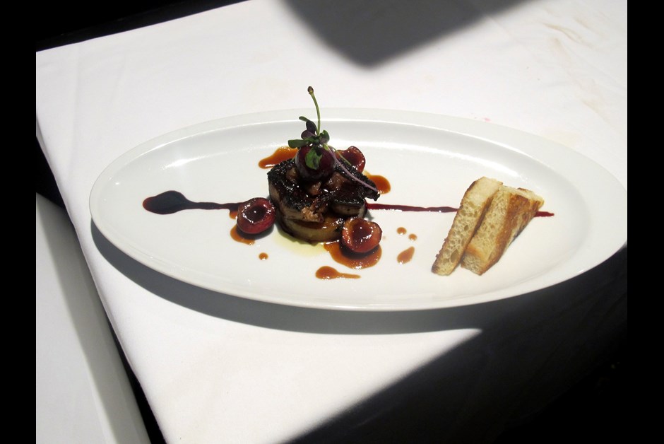 History of the Foie Gras, as featured in the Newport Room