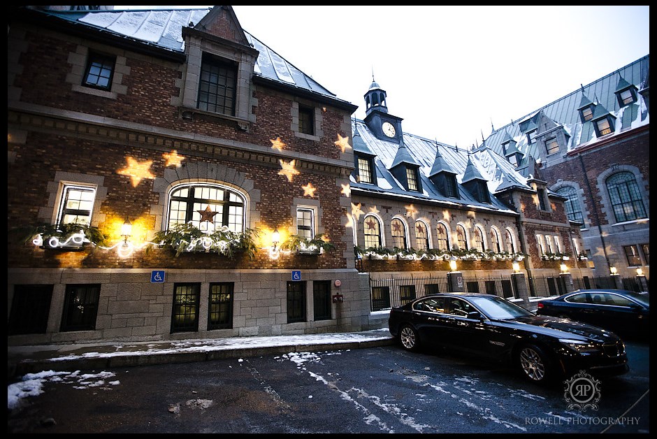 Stars on the Chateau Frontenac