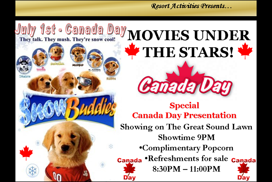 Canada Day Movie Night