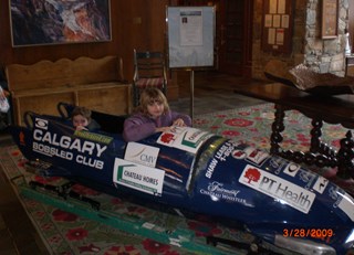 Pediatric bobsled team