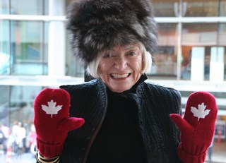 Red Mittens and Margrit Mondavi