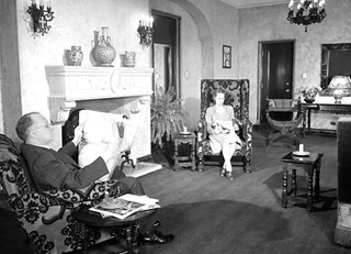 The Fairmont Palliser - Suite 1059 Sitting Room in 1946