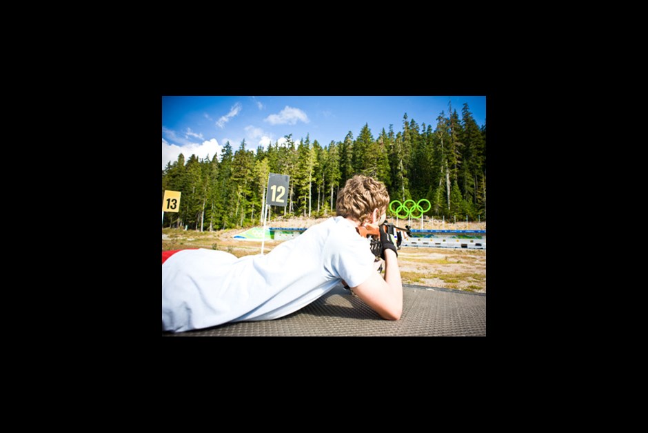 Take aim at the Whistler Olympic Park. Photo: Tourism Whistler/Chad Chomlack