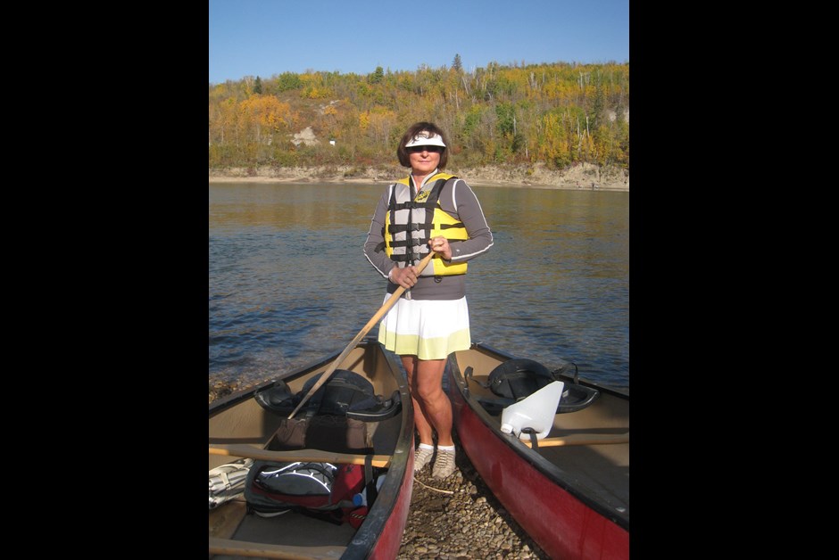 Canoeing the North Saskatchewan