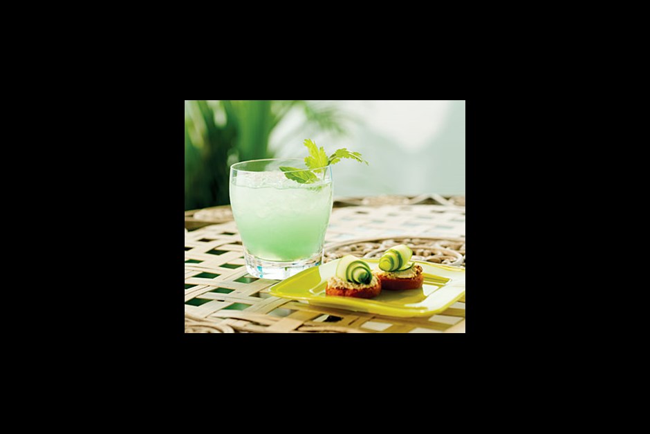 Blue Thai Mojito - Drink Recipe