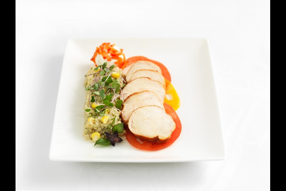 Georgian Free Range Chicken with Quinoa (DASH/heart healthy)