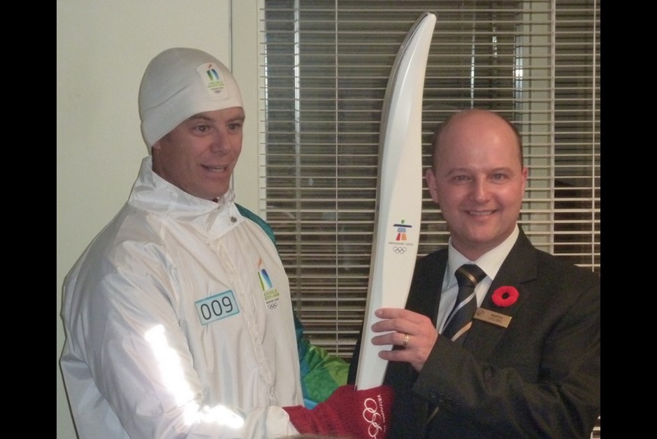 Olympic Torch has arrived!