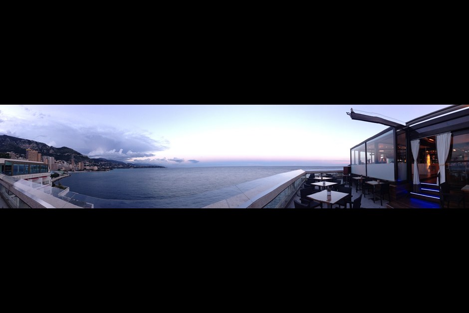 Fairmont Monte Carlo - overlooking the Mediterranean