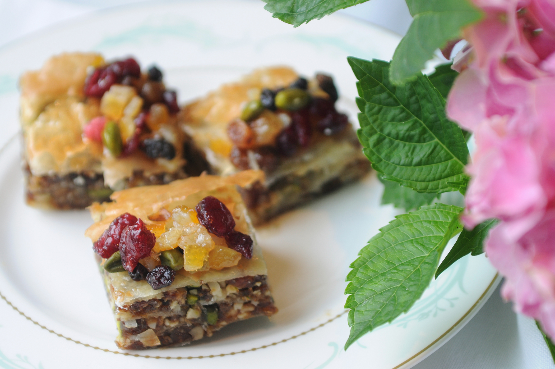 Pistachio And Date Baklava Recipe For Afternoon Tea Fairmont Moments