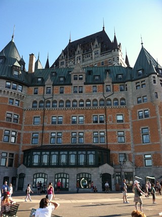 My journey into Quebec City -