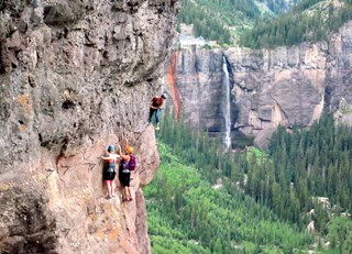 Fairmont Colleagues Traverse Telluride's Via Ferrata
