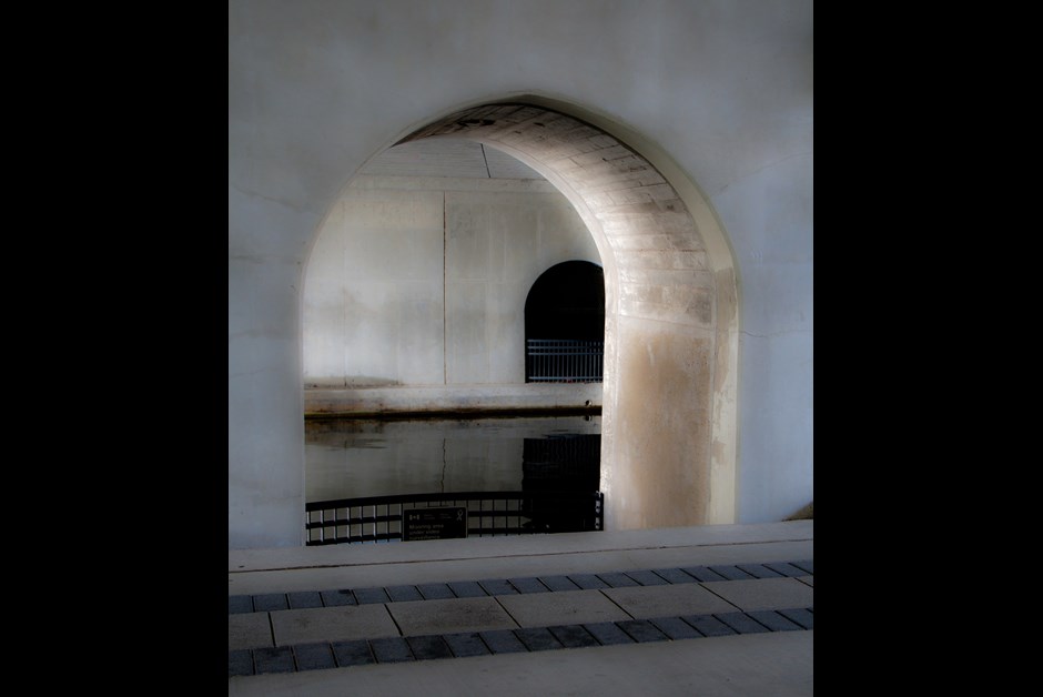 Under the bridge