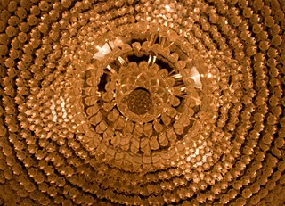 Chandelier at the Hotel Macdonald