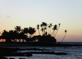 Sunset at Fairmont Orchid Hawaii