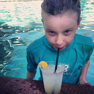 Poolside