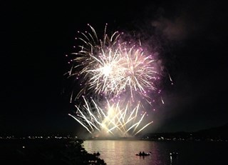 Firework over the English Bay