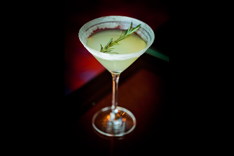 Rosemary Lemon Drop