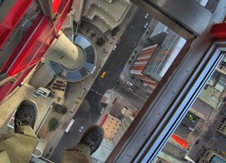 The view from the Calgary Tower....simply amazing!