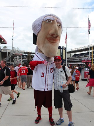 A Baseball Fan and Airplane Nerd Embrace Washington D.C.