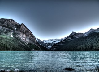 Serene Lake Louise at the Chateau