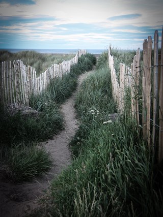 Invitation to the beach at the Fairmont St Andrews, Scotland