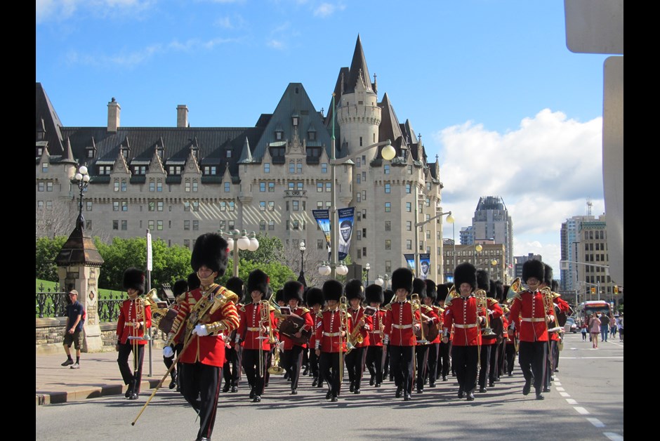 Off to Parliament Hill
