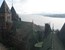Early morning view of the St Lawrence from Chateau Frontenac 