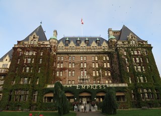 The amazing beautiful Fairmont Empress in Victoria, BC
