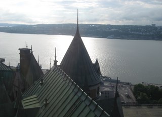 Early Morning from the Chateau Frontenac