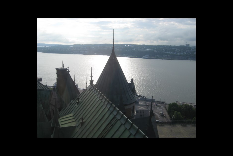 Early Morning from the Chateau Frontenac 